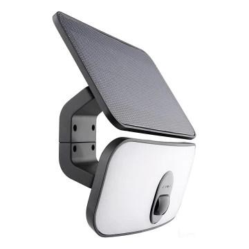 LED solárny reflektor so senzorom LED/13W/3,7V IP65 4000K 4000 mAh
