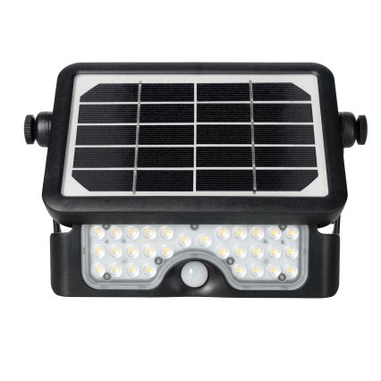 LED Solárny reflektor so senzorom LED/5W/3,7V 4000K IP65 3000 mAh