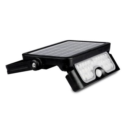 LED Solárny reflektor so senzorom LED/5W/3,7V IP65 4000K 3000 mAh