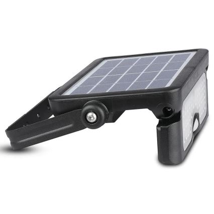 LED Solárny reflektor so senzorom LED/5W/3,7V IP65 4000K 3000 mAh