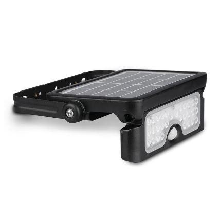 LED Solárny reflektor so senzorom LED/5W/3,7V IP65 4000K 3000 mAh