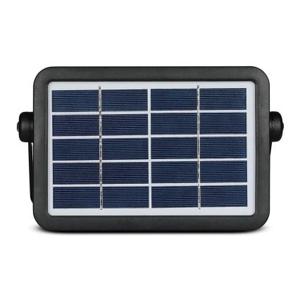 LED Solárny reflektor so senzorom LED/5W/3,7V IP65 4000K 3000 mAh