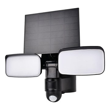 LED solárny reflektor so senzorom LED/9W/3,7V 3600 mAh IP54