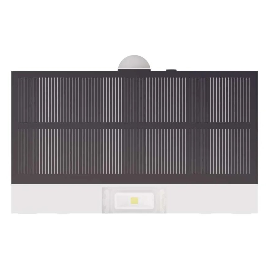 LED Solárny reflektor so senzorom pohybu LED/3,7V 1200mAh 4000K IP65 biela