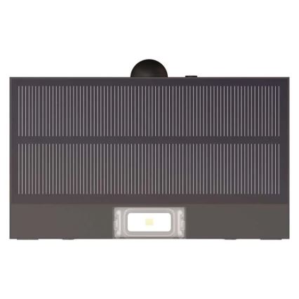 LED Solárny reflektor so senzorom pohybu LED/3,7V 1200mAh 4000K IP65 čierna