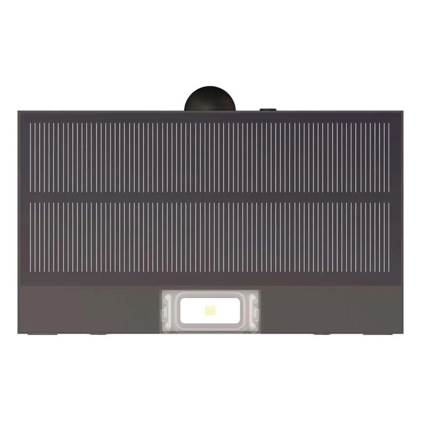 LED Solárny reflektor so senzorom pohybu LED/3,7V 1200mAh 4000K IP65 čierna