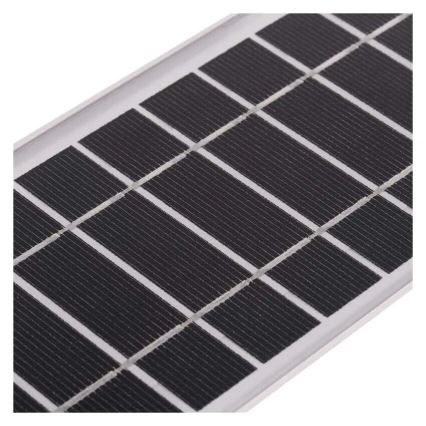 LED Solárny reflektor so senzorom pohybu LED/3,7V 3000mAh 4000K IP65 biela