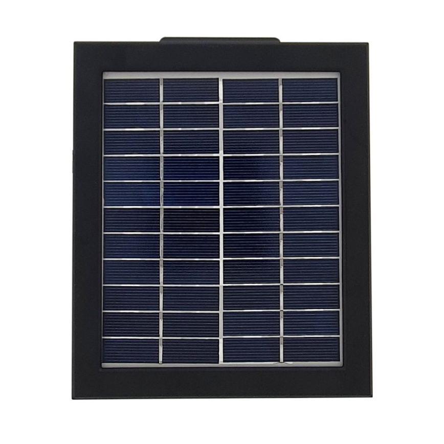 LED Solárny vonkajší reflektor so senzorom LED/20W/5,5V IP44