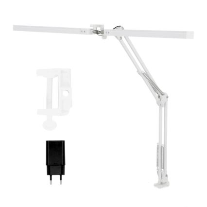 LED Stlmiteľná stolná lampa TENUIX DUO LED/15W/230V 3000-6000K biela