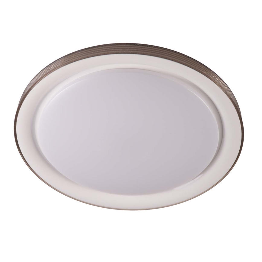 LED Stmievateľné kúpeľňové stropné svietidlo GRAŻYNA LED/72W/230V 3000-6000K pr. 51 cm IP44 šedá + diaľkové ovládanie