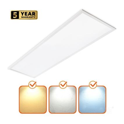 LED Stmievateľný podhľadový panel CAPRI LED/25/36/40W/230V 3000/4000/5700K IP44 30x120 cm
