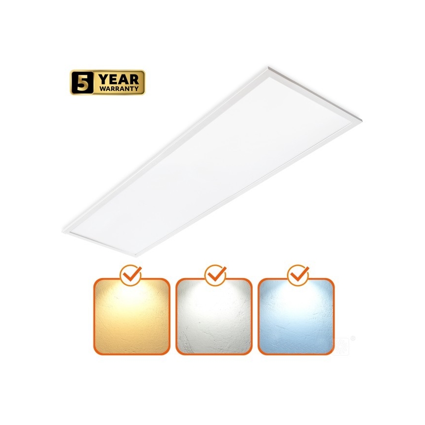 LED Stmievateľný podhľadový panel CAPRI LED/25/36/40W/230V 3000/4000/5700K IP44 30x120 cm