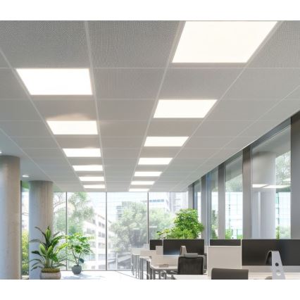 LED Stmievateľný podhľadový panel CAPRI LED/25/36/40W/230V 3000/4000/5700K UGR&lt;19 IP44 60x60 cm