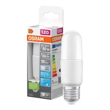 LED stmievaľná žiarovka STICK E27/8,5W/230V 4000K - Osram