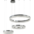 LED Stmievaný krištáľový luster na lanku THALIA LED/120W/230V 3000-6000K + diaľkové ovládanie