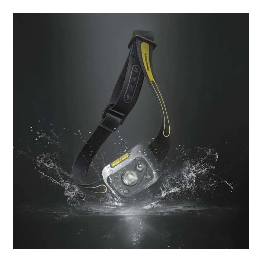 LED Stmievateľná čelovka so senzorom GP DISCOVERY CHW54 LED/3xAAA IPX5