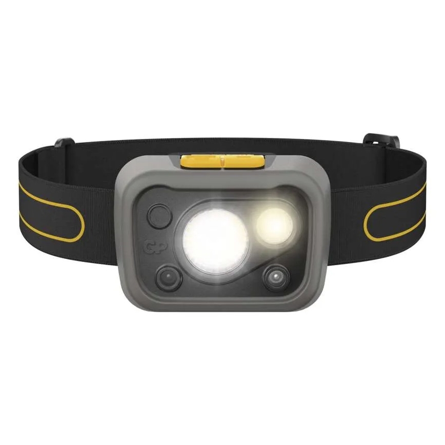 LED Stmievateľná čelovka so senzorom GP DISCOVERY CHW54 LED/3xAAA IPX5