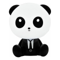 LED Stmievateľná detská dotyková lampa PANDA LED/2,5W/3,7V 1200 mAh