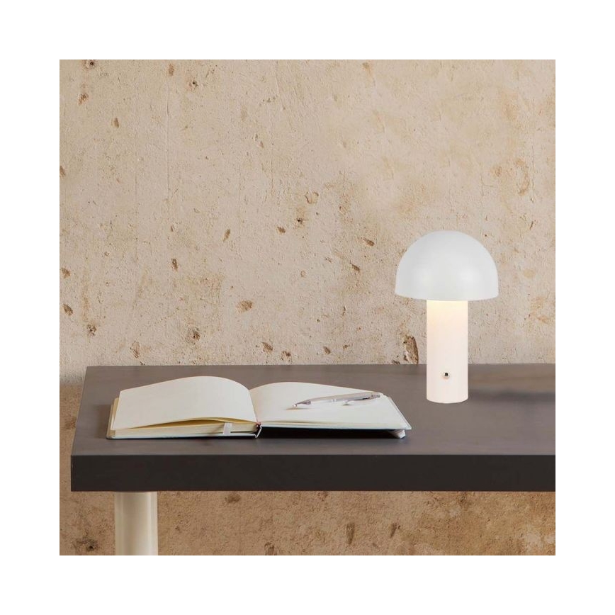 LED Stmievateľná dobíjacia dotyková stolná lampa LED/1W/5V 3000-6000K 1800 mAh biela
