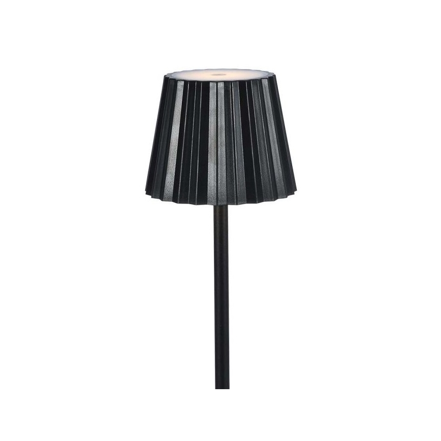 LED Stmievateľná dobíjacia dotyková stolná lampa LED/4W/5V 3000-6000K 1800 mAh čierna