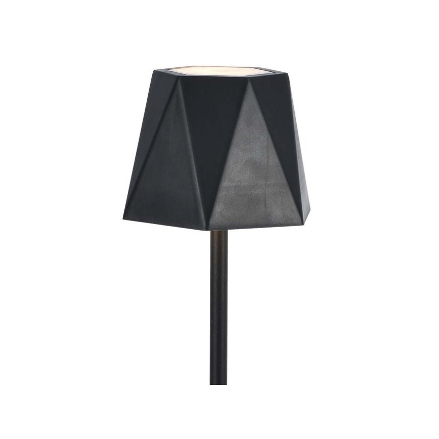 LED Stmievateľná dobíjacia dotyková stolná lampa LED/4W/5V 3000-6000K 1800 mAh čierna