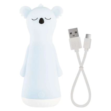 LED stmievateľná dobíjateľná detská baterka s nočným svetlom 2 v 1 LED/3,7V 1200 mAh