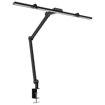 LED Stmievateľná dotyková flexibilní stolná lampa LED/24W/230V 3000-6500K CRI 92 čierna