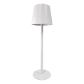 LED Stmievaťelná dotyková stolná lampa LED/5W/5V USB 1200 mAh biela