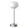 LED Stmievateľná dotyková stolná lampa RIMINI LED/2W/5V USB 2000 mAh matný chróm/biela