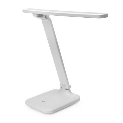 LED stmievateľná dotyková stolná lampa s USB portom REMUS LED/5W/230V biela