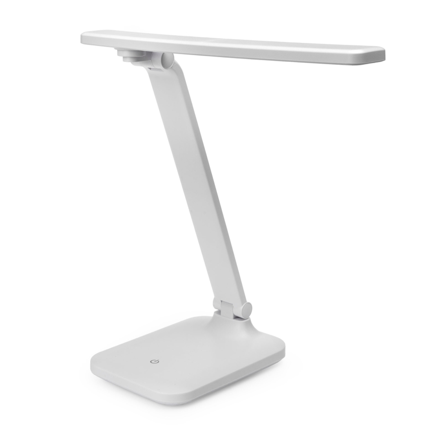 LED stmievateľná dotyková stolná lampa s USB portom REMUS LED/5W/230V biela