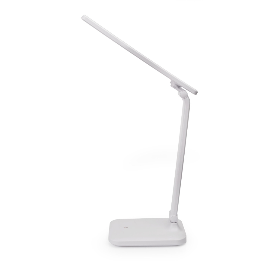 LED stmievateľná dotyková stolná lampa s USB portom REMUS LED/5W/230V biela
