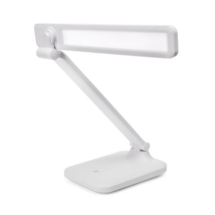 LED stmievateľná dotyková stolná lampa s USB portom REMUS LED/5W/230V biela