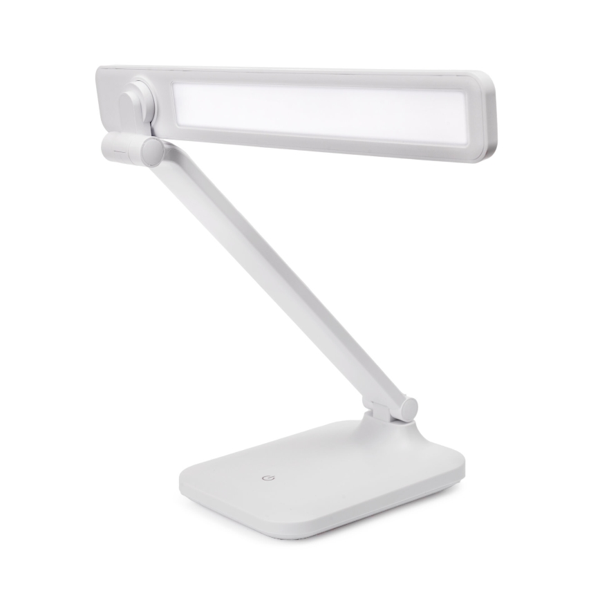 LED stmievateľná dotyková stolná lampa s USB portom REMUS LED/5W/230V biela