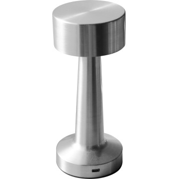 LED stmievateľná dotyková stolná lampa SIMPLY LED/5V 2700/4000/6500K 800 mAh lesklý chróm