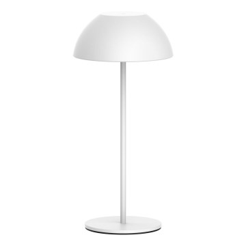 LED Stmievateľná dotyková vonkajšia stolná lampa TANZANIA LED/1,8W/5V USB 1800 mAh IP44 biela