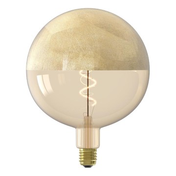 LED stmievateľná filamentová žiarovka s vrchlíkom G200 E27/4W/230V 1800K zlatá CRI 90