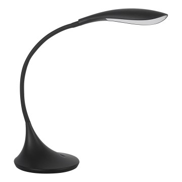 LED Stmievateľná flexibilná stolná lampa FRANCO LED/6,8W/230V čierna