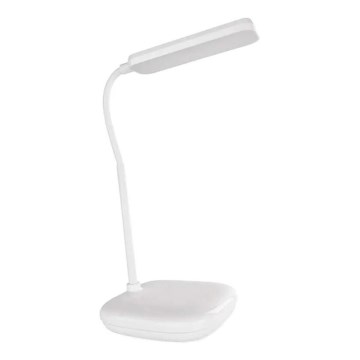 LED Stmievateľná flexibilná stolná lampa LED/12W/230V 3000K/4000K/6500K biela