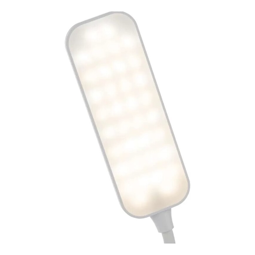 LED Stmievateľná flexibilná stolná lampa LED/12W/230V 3000K/4000K/6500K biela