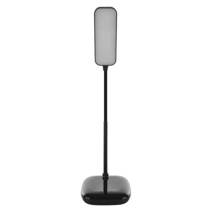 LED Stmievateľná flexibilná stolná lampa LED/12W/230V 3000K/4000K/6500K čierna