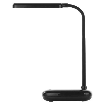 LED Stmievateľná flexibilná stolná lampa LED/12W/230V 3000K/4000K/6500K čierna