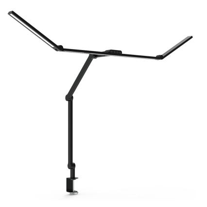 LED Stmievateľná dotyková flexibilná stolná lampa LED/36W/230V 3000-6500K CRI 92 čierna