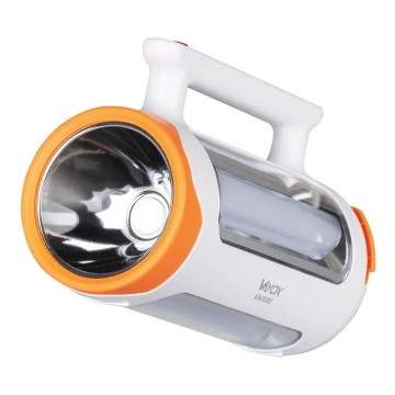 LED Stmievateľná nabíjacia baterka 2v1 s funkciou powerbanky LED/5W/230V 3500 mAh