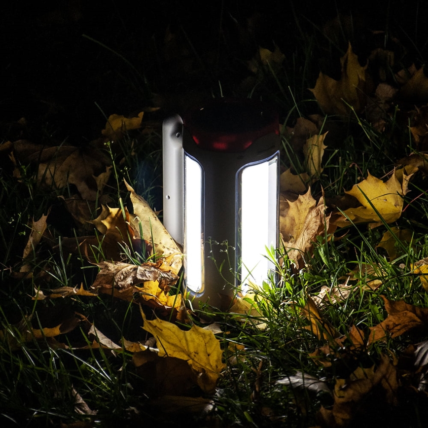 LED Stmievateľná nabíjacia baterka 2v1 s funkciou powerbanky LED/5W/230V 3500 mAh