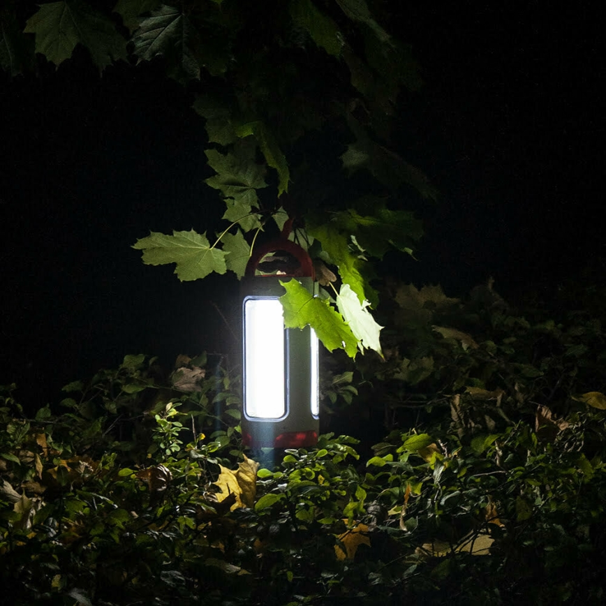 LED Stmievateľná nabíjacia baterka 2v1 s funkciou powerbanky LED/5W/230V 3500 mAh