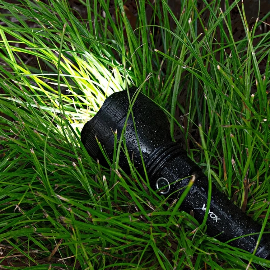 LED Stmievateľná nabíjacia baterka LED/20W/5V IPX5 1900 lm 5000 mAh