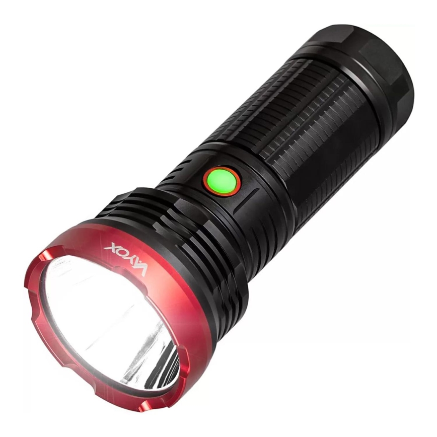 LED Stmievateľná nabíjacia baterka LED/20W/5V IPX5 2000 lm 6000 mAh