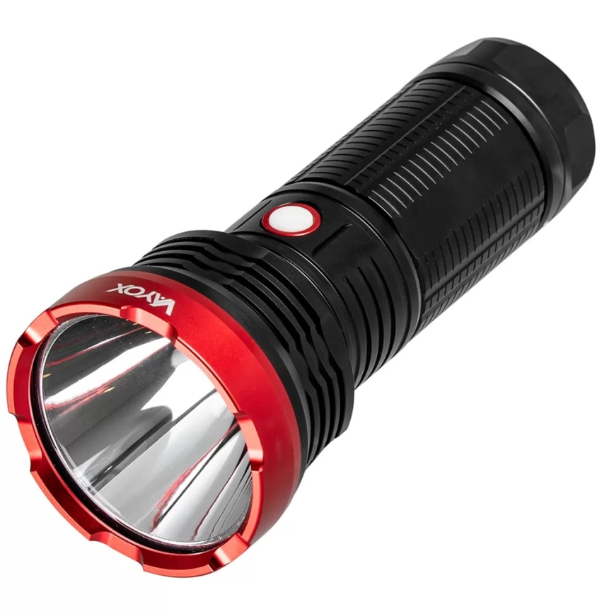 LED Stmievateľná nabíjacia baterka LED/20W/5V IPX5 2000 lm 6000 mAh