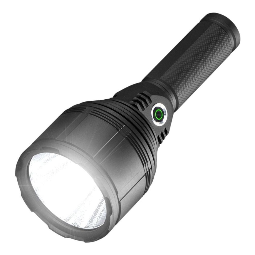 LED Stmievateľná nabíjacia baterka LED/30W/5V IPX7 3000 lm 4200 mAh